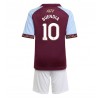 Aston Villa Emiliano Buendia #10 Hjemmedraktsett Barn 2025-26 Kortermet (+ korte bukser)